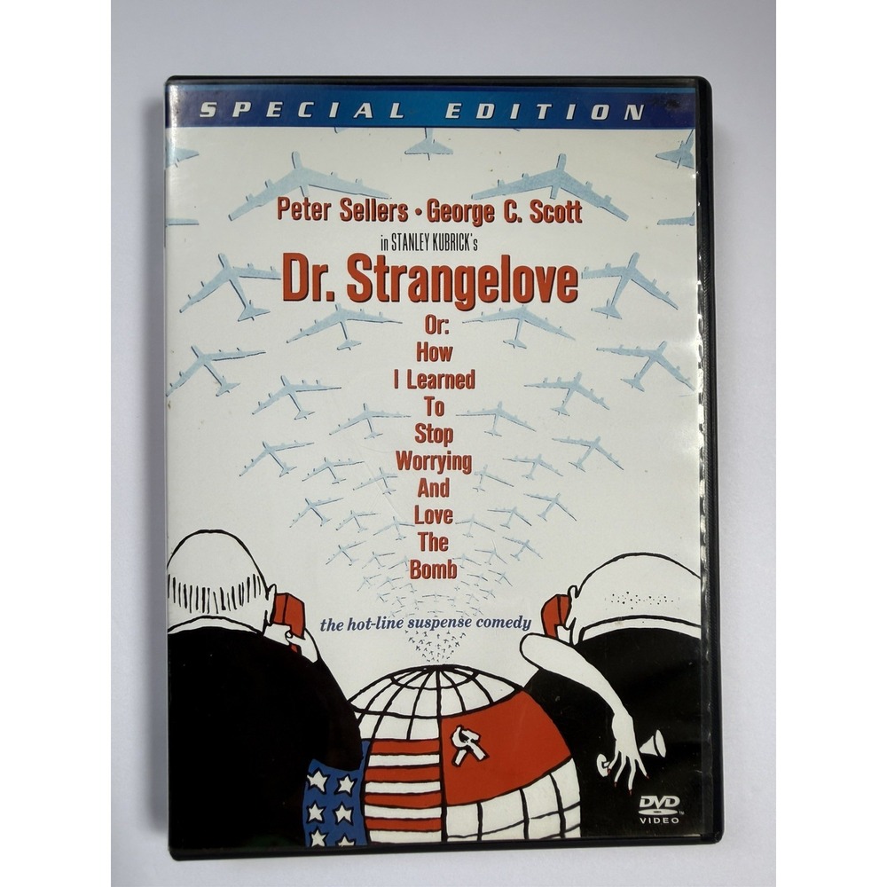 Dr. Strangelove Stanley Kubrick Special Edition DVD 1964 Comedy PG 06187